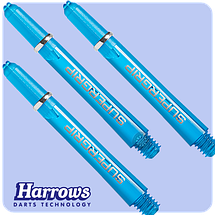 Набір хвостовиків для дротиків дартс Harrows Англія Supergrip 9 штук, фото 5