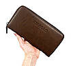 Чоловічий гаманець коричневого кольору, фото 2
