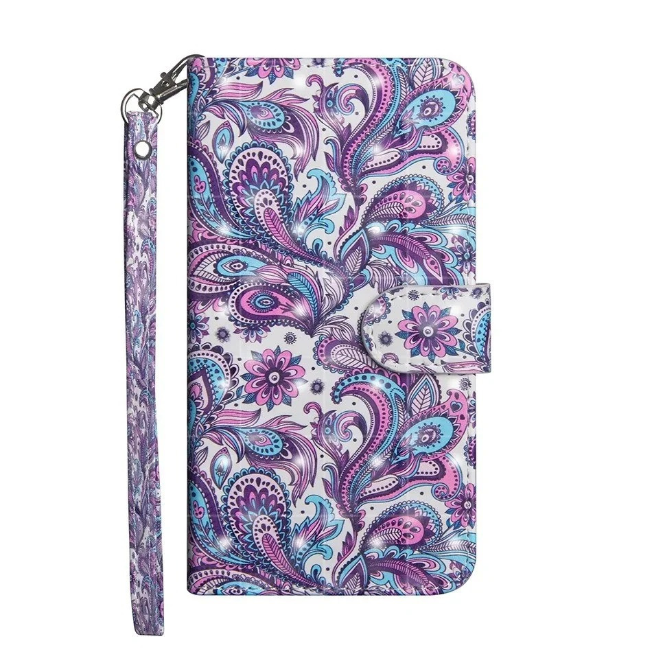 Чохол-книжка Color Book для Samsung Galaxy S21 Кольорові візерунки