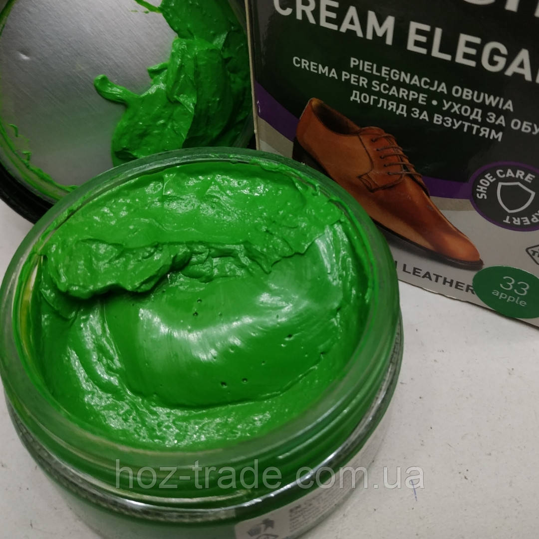 Крем для взуття яскраво-зелений Coccine, фото 1