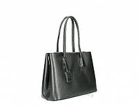 Жіноча шкіряна сумочка Gena Diva's bag колір чорний