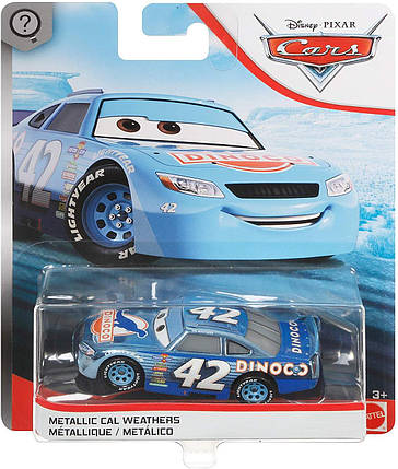Тачки 3: Кел Везерс Металік (Metallic Cal Weathers) Disney Pixar Cars від Mattel, фото 2