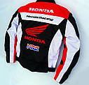 Мотокуртка текстильна Honda Racing Team із захистом, фото 6