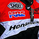 Мотокуртка текстильна Honda Racing Team із захистом, фото 3