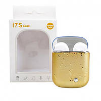 Зарядний бокс/Кейс для навушників I7, I7S, I8 TWS Water Drop Gold Box HBQ