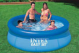 Надувний басейн Intex 305х76 см, діаметр 305 см. Басейни у дворі, басейни наливні інтекс, фото 2