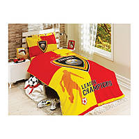 Дитяча постільна білизна Halley — Taraftar 3061 червона підліткова