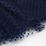 Сукня для дівчинки зі спідницею із фатина синє SmileTime Mary, фото 5