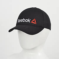 Бейсболка "Великий значок" Reebok чорний + білий