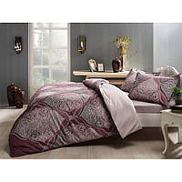 Постільна білизна Tac сатин — Yasmin murdum v06 фіолетовий євро