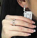 Комплект в сріблі з золотом Аглая, фото 2