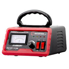 Зарядний пристрій INTERTOOL AT-3020 до 120 Ач, 6-12 В, 0-10 А свинцево-кислотні (WET, MF, AGM, GEL) акум., фото 4