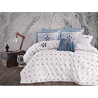 Постільна білизна Beverly Hills Polo Club ранфорс — BHPC 015 White євро