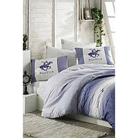 Постільна білизна Beverly Hills Polo Club ранфорс — BHPC 030 Blue євро