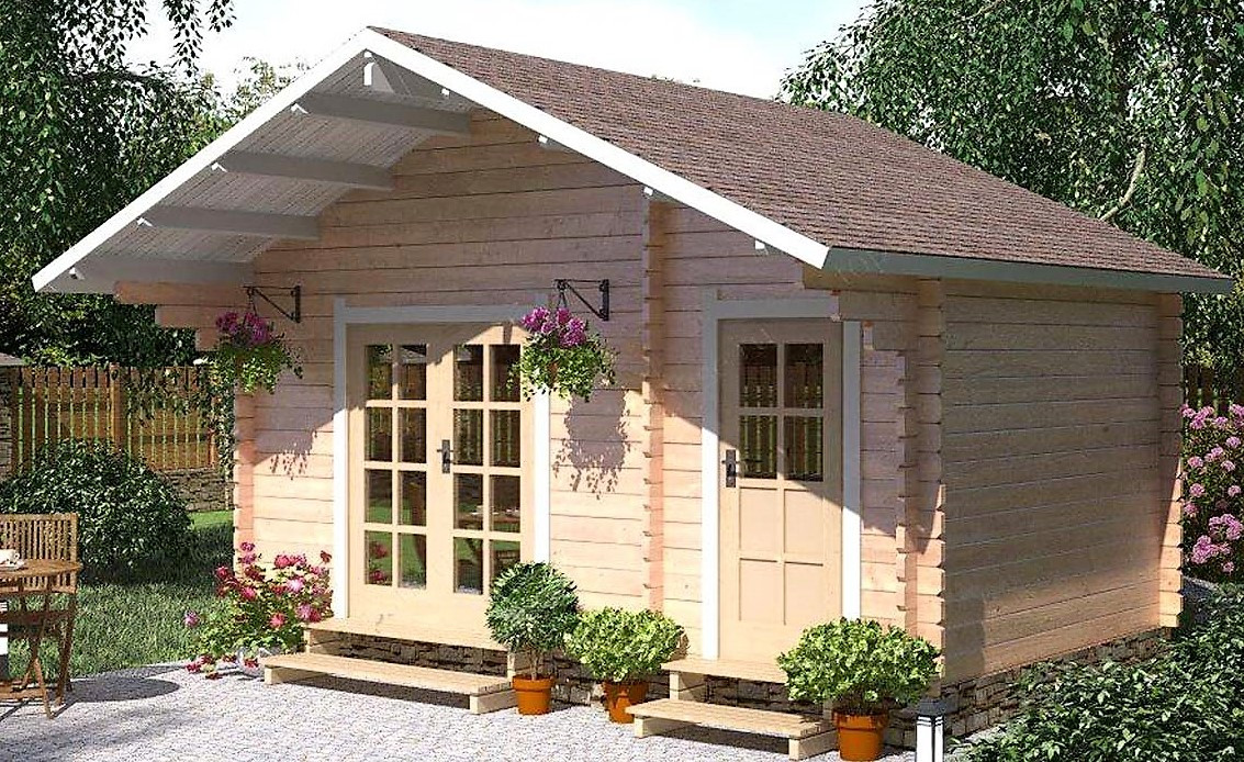 дачные садовые домики фото