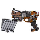 Ігровий набір RoboGun 2-в-1: пістолет-трансформер SLIDER + 6 м'яких куль (K04), фото 3