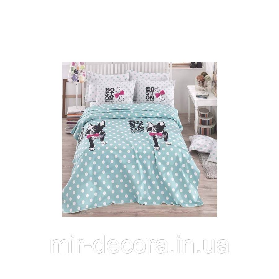Постільна білизна Eponj Home Pike — Boston mint підліткова, фото 1