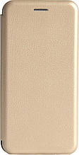 Чохол Книжка для Xiaomi Redmi Note 8 Pro Premium Leather Case Gold (тех. пак)