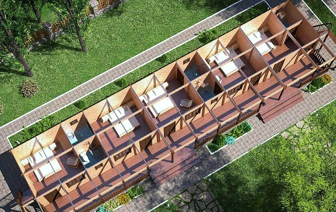 дачные садовые домики фото