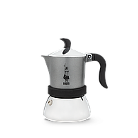 Гейзерна кавоварка Bialetti Fiammetta Induction Grey (3 чашки - 170 мл)