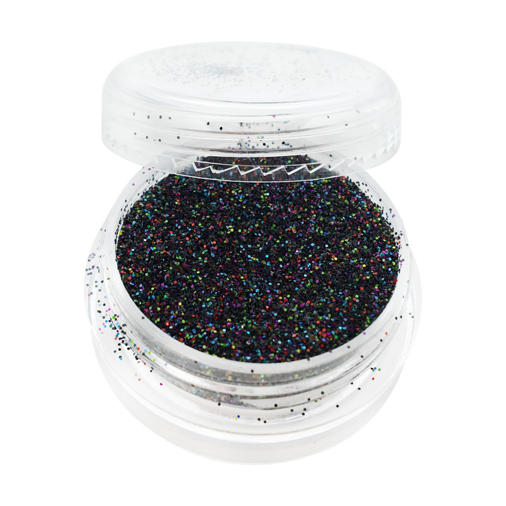 Гліттер ЧОРНИЙ МІКС ГОЛОГРАФИК