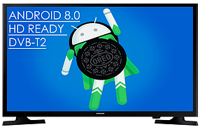 Телевізор Samsung 32" Smart TV Android 13.0.0/WiFi/HD Ready/DVB-T2/