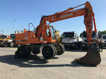 Колісний екскаватор Doosan DX 160 W