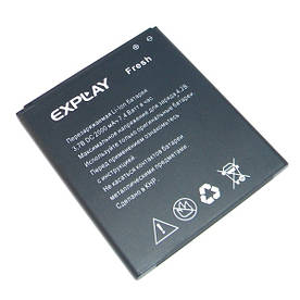 Акумулятор (АКБ) для Explay Fresh | Explay Vega (Li-pol 3.7V 2000mAh)