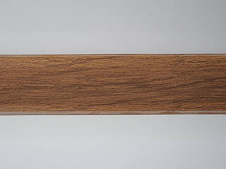 Плінтус Grun Holz ПВХ з коробом Горіх 428