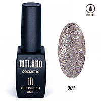 Гель лак Milano Shine Collection -001