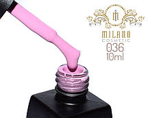 Гель лак Milano 10 ml № 036