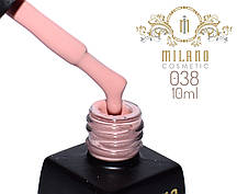 Гель лак Milano 10 ml № 038