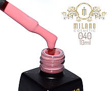 Гель лак Milano 10 ml № 040