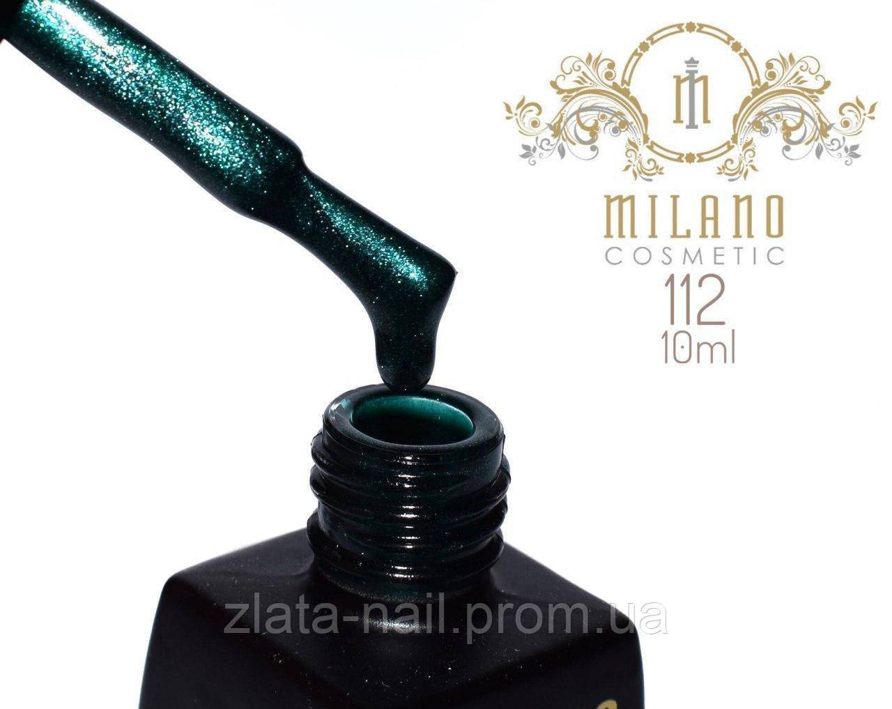 Гель лак Milano 10 ml № 112