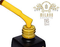 Гель лак Milano 10 ml № 116