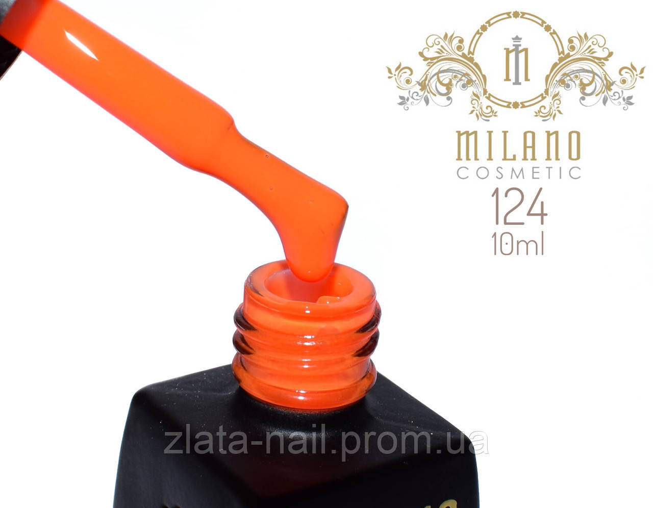 Гель лак Milano 10 ml № 124