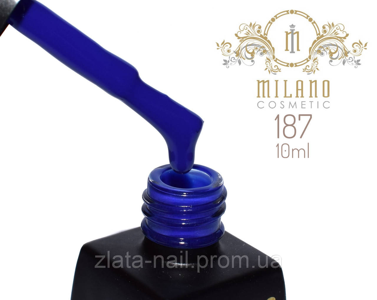 Гель лак Milano 10 ml № 187