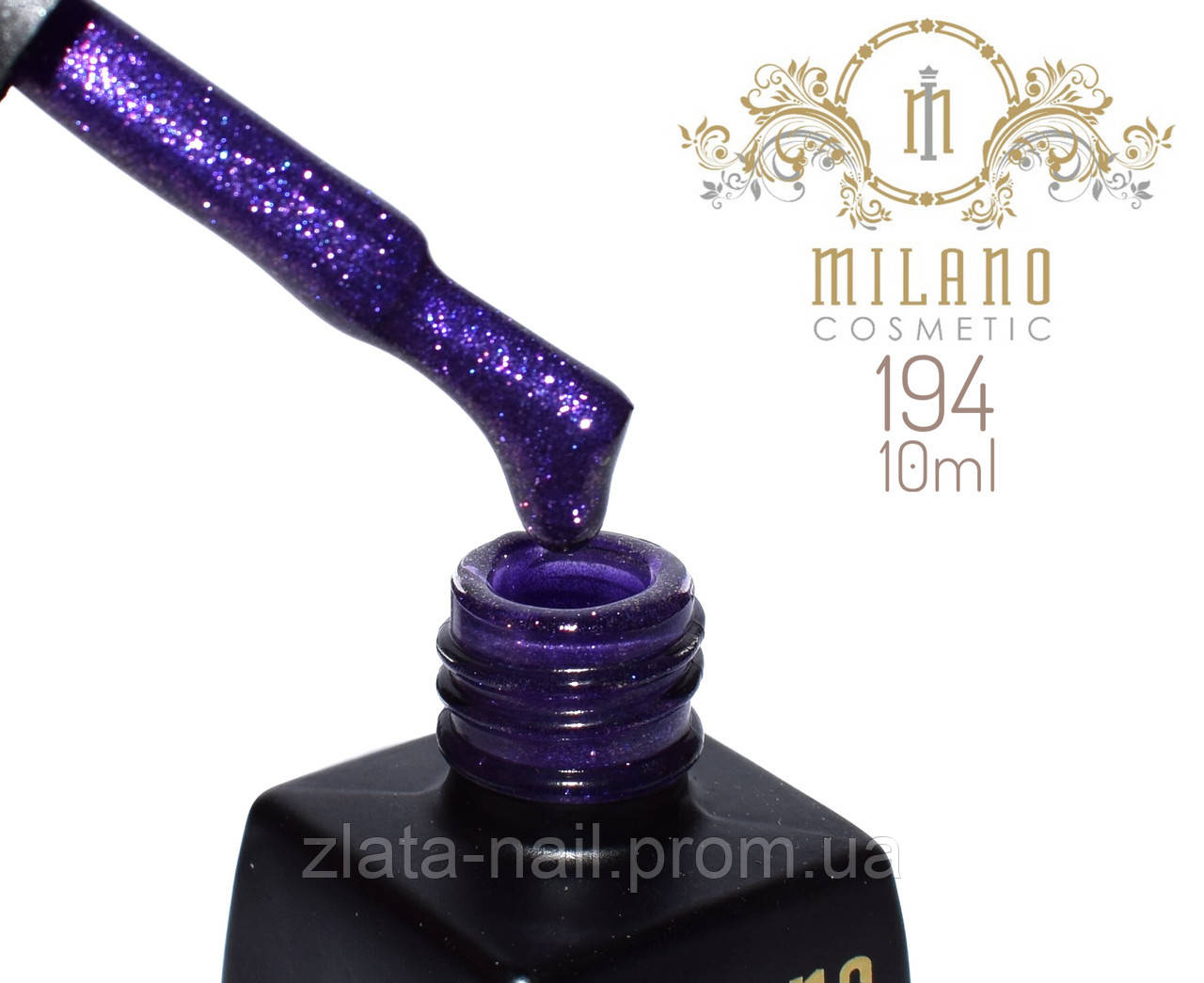 Гель лак Milano 10 ml № 194
