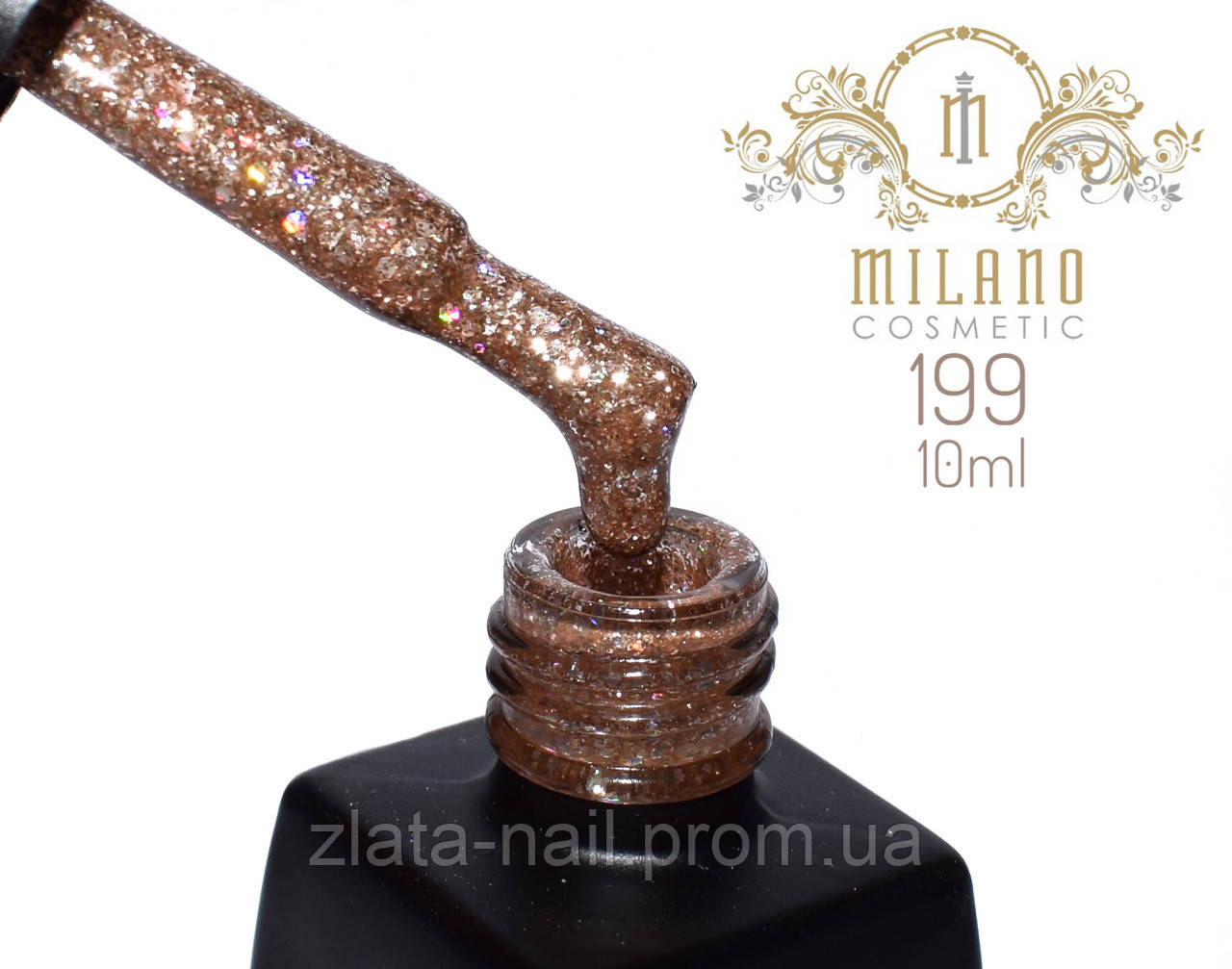 Гель лак Milano 10 ml № 199