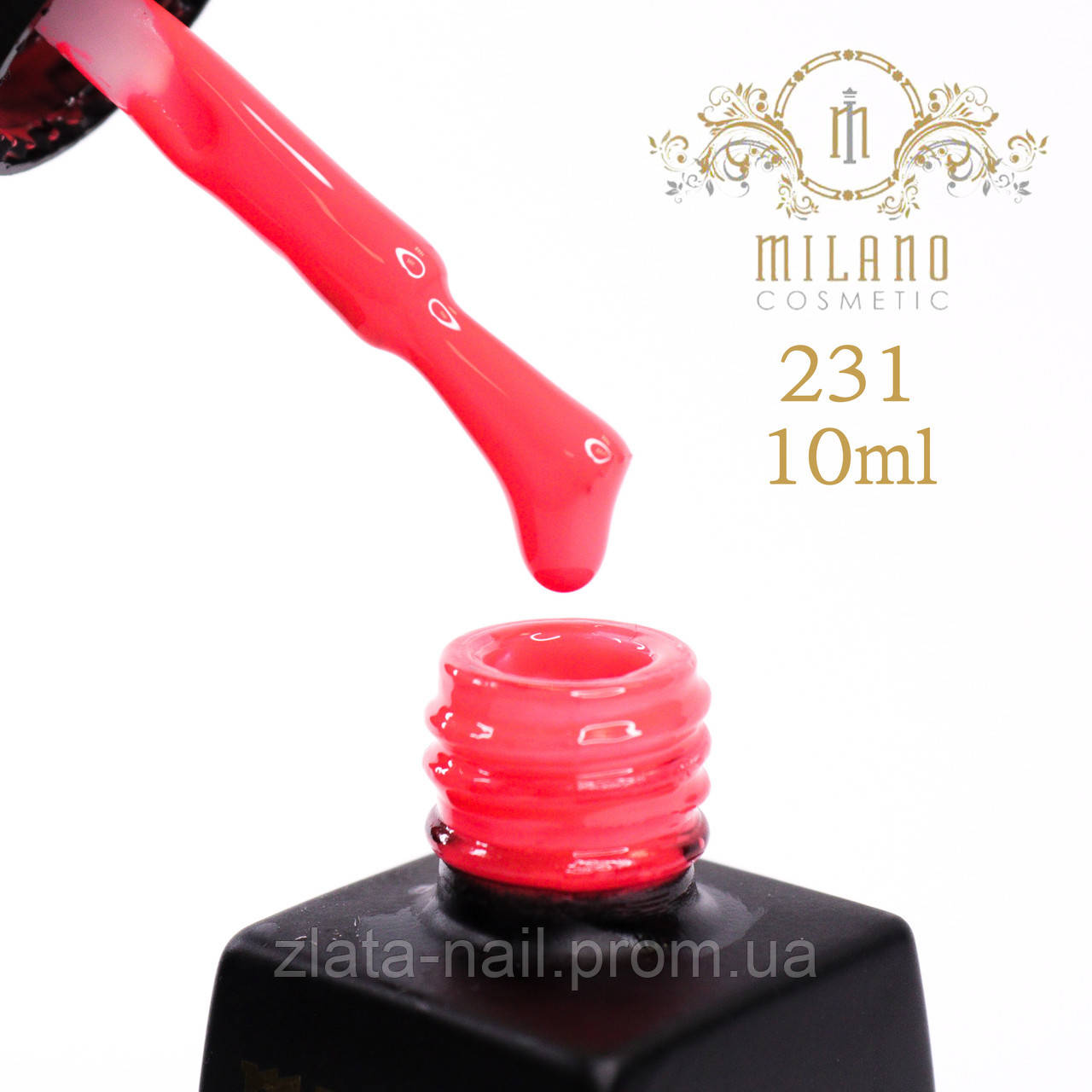 Гель лак Milano 10 ml № 231