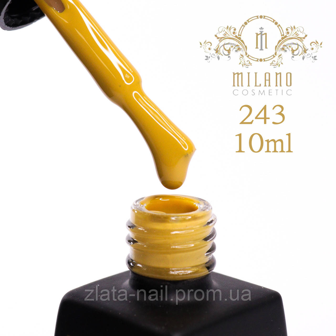 Гель лак Milano 10 ml № 243