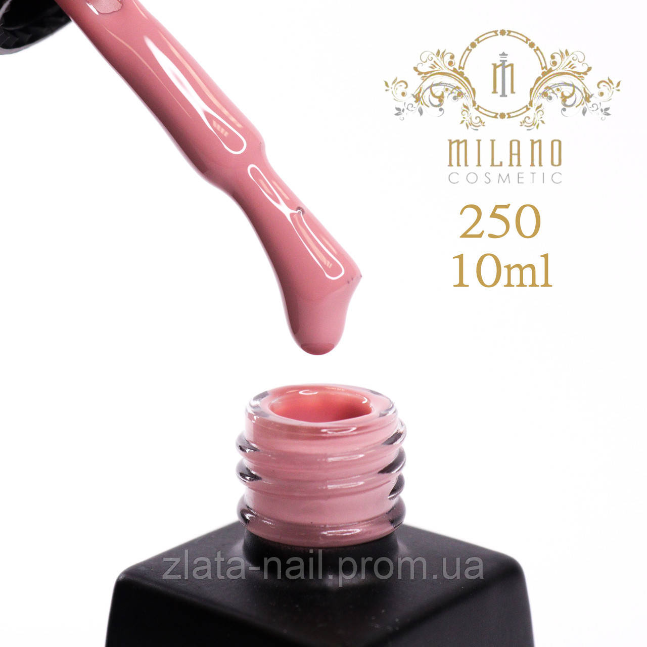 Гель лак Milano 10 ml № 250