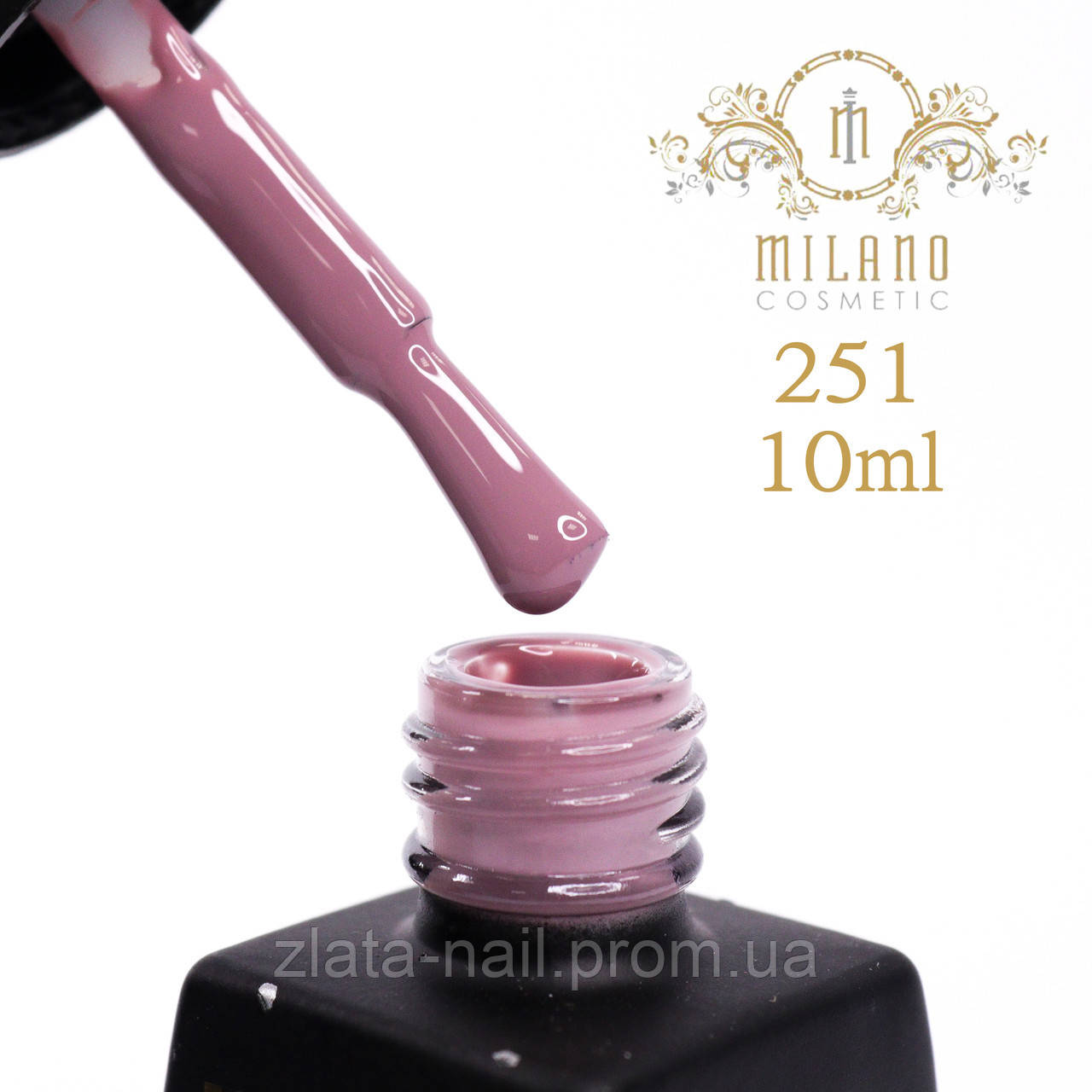 Гель лак Milano 10 ml № 251