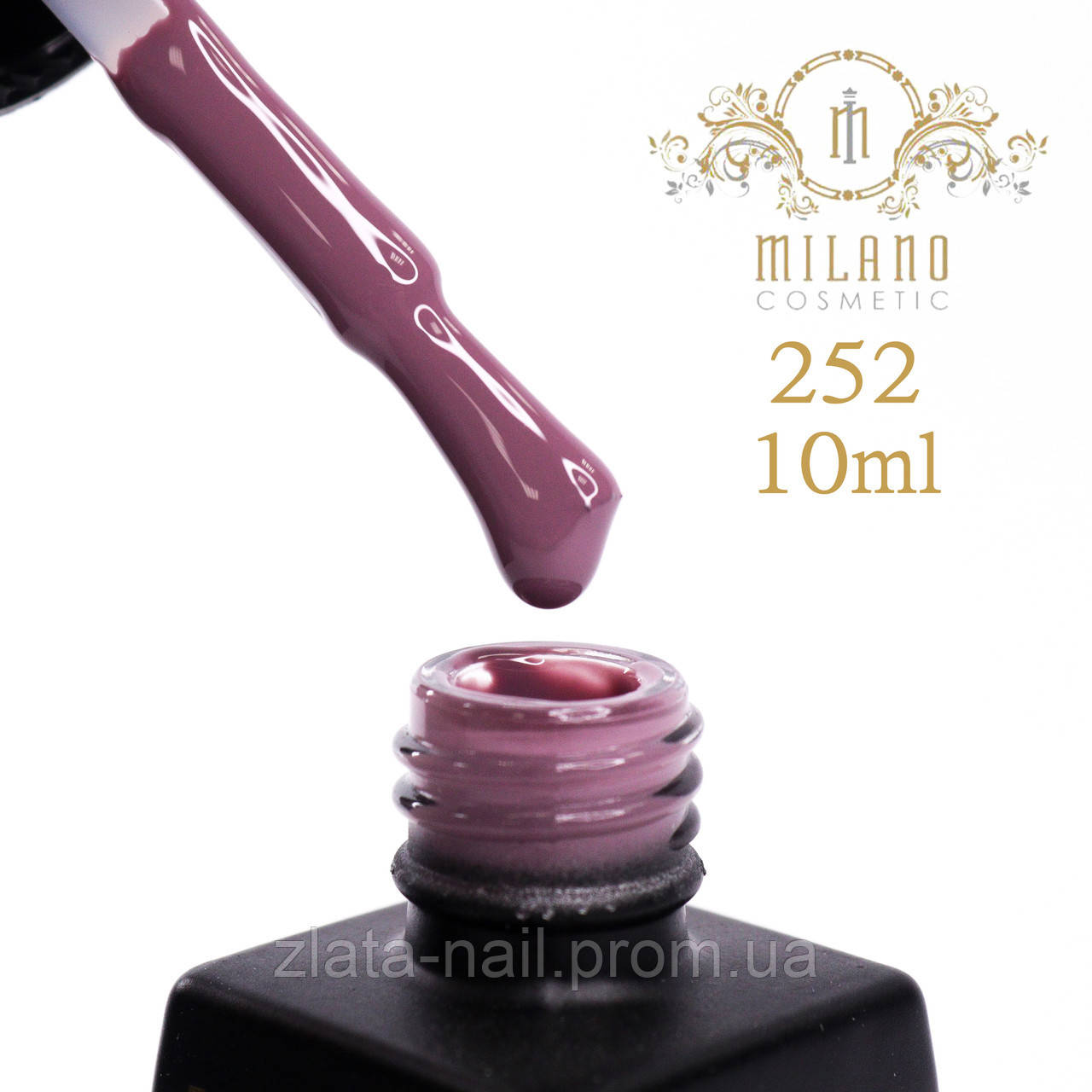 Гель лак Milano 10 ml № 252