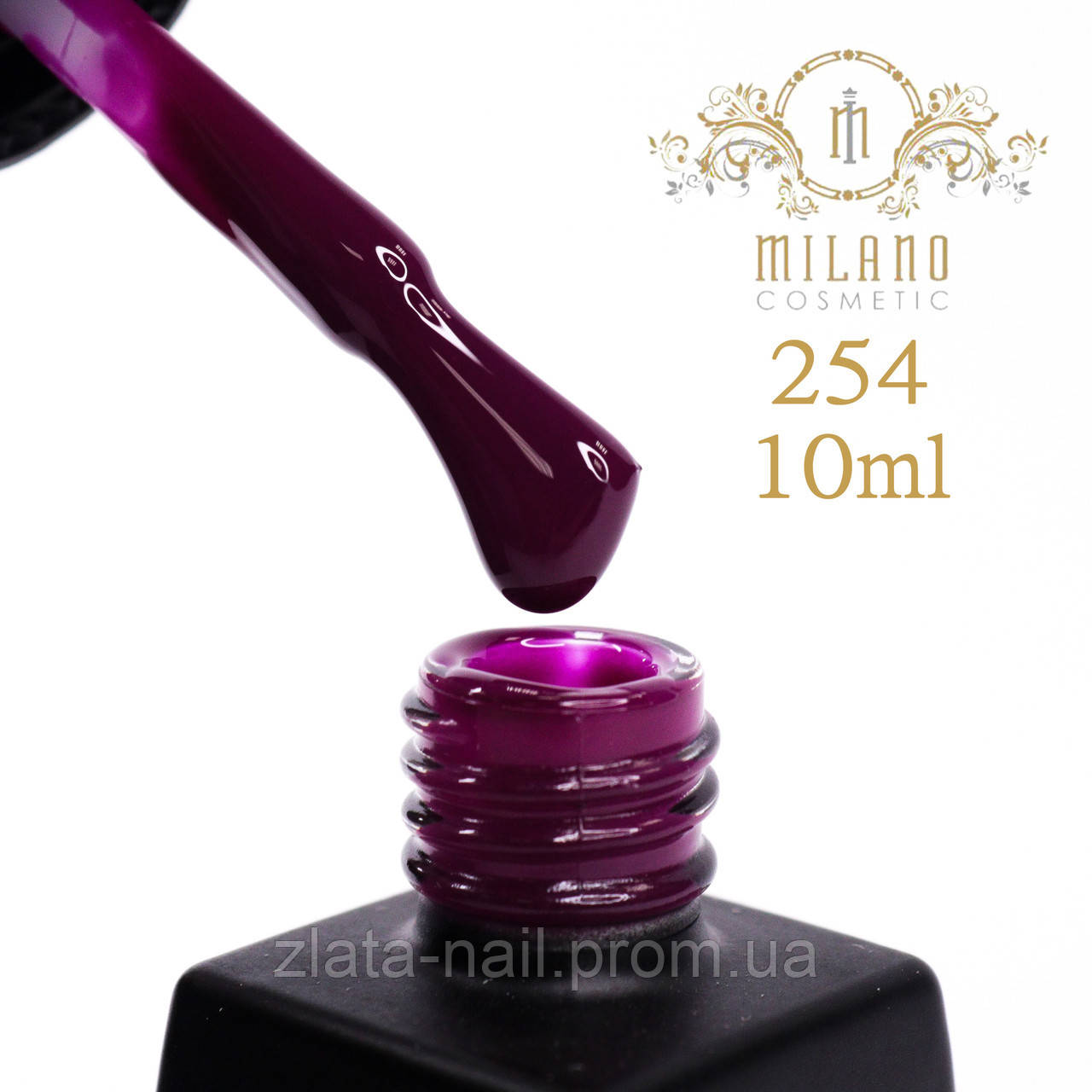 Гель лак Milano 10 ml № 254