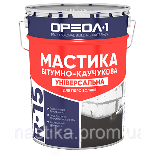 Мастика битумно-каучуковая "Универсальная" 25 кг - фото 3 - id-p85223693