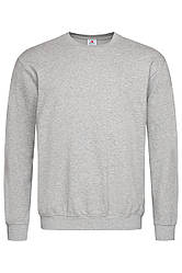 Світшот чоловічий/жіночий світло сірий меланж Stedman - GYHСТ4000