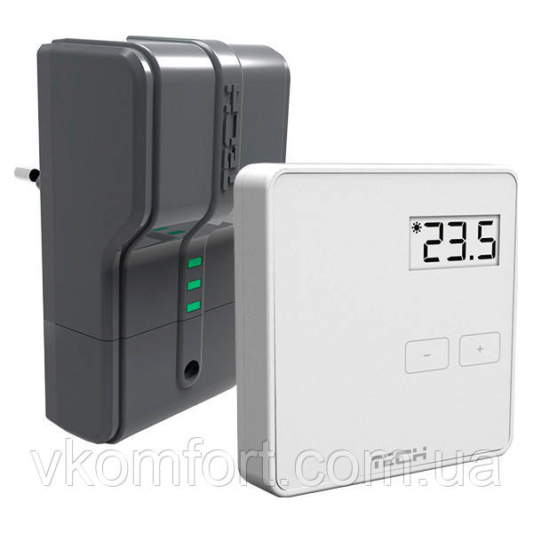 Програматор радіокерований термостат електронний TECH ST - 294 V2 білий, фото 1