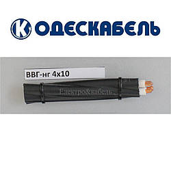 Кабель ВВГнг 4х10 одескабель