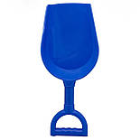 Пісочний набір - пасочки та лопатка, 4 шт, сітка, синій, пластик (DBS11026-3), фото 3